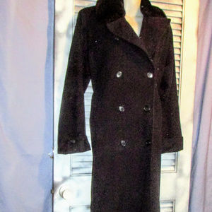 Calvin Klein Vintage Sz 6 wool trenchcoat